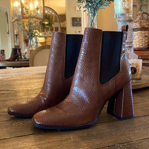 Circus by Sam Edleman booties Faux Croc